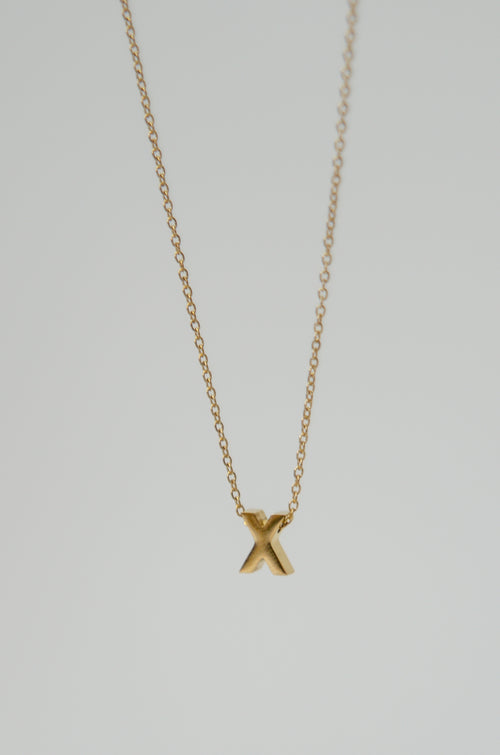 LETTERS NECKLACE // X image 1