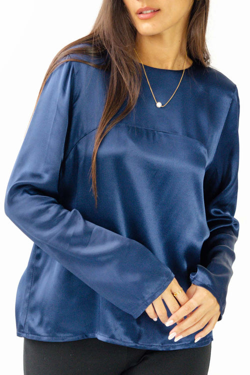 MARIAN SHIRT // DARK BLUE  image 1